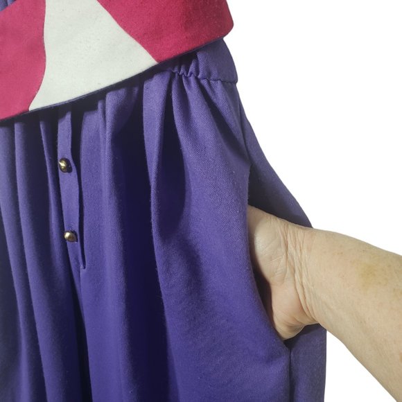 Vintage 80's style jumpsuit, colorful - Picture 9 of 14